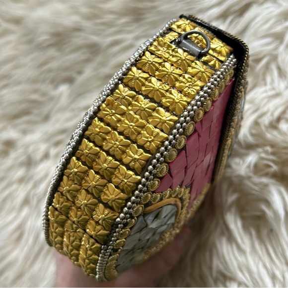 RAMLA Beverly Hills Pink Mosaic Bag NEW - Picture 6 of 12